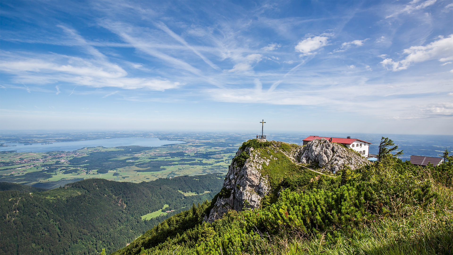 Hochfelln mit Chiemseeblick